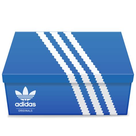 adidas the box blue white